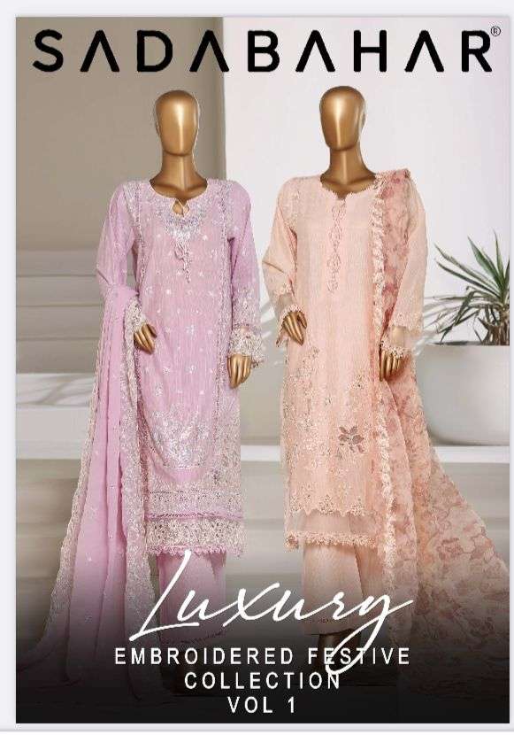 LUXURY FESTIVE 2026 VOL 1 BY SADABAHAR